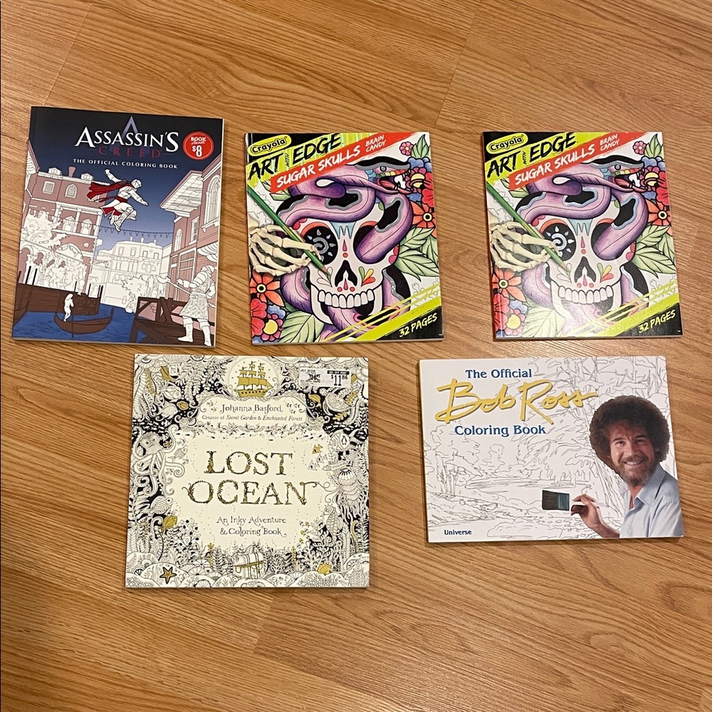 Adult coloring books